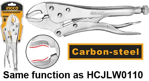 HCJLW0210 Curved Jaw Lock Plier Size 10 - INGCO - الصورة 1